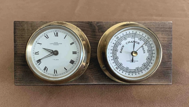 WEMPE OROLOGIO CRONOMETRO Marino E Barometro - Marine Chronometer And