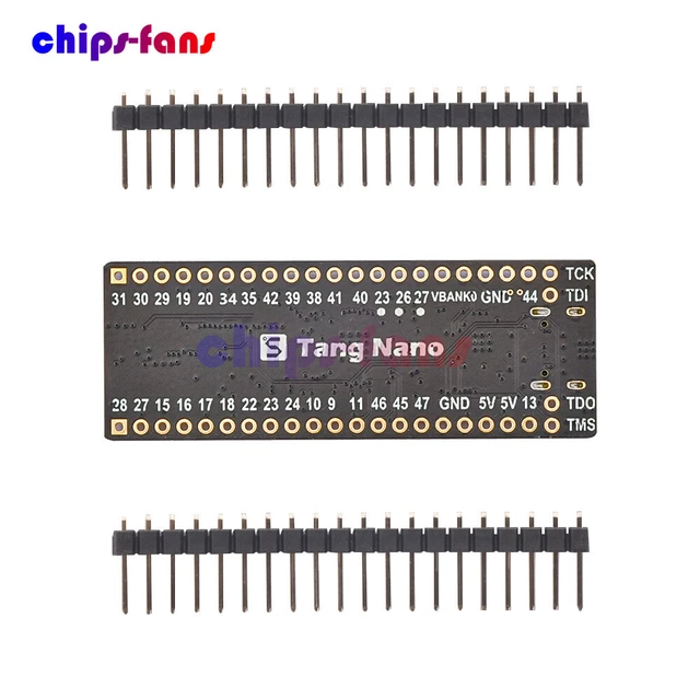 Nano Minimalist FPGA Development Board Type-C USB Straight Insert Breadboard