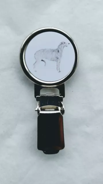 Scottish Deerhound Dog Show Ring Number Clip