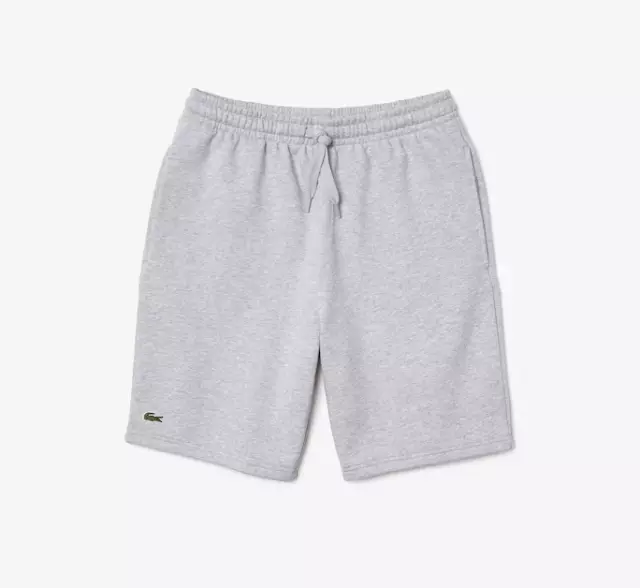 Lacoste Men's SPORT Tennis Fleece Shorts Grey [GH2136-51-CCA]