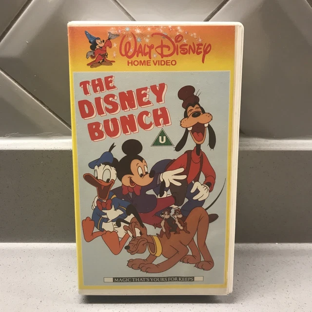 DISNEY VHS tapes Rare The Disney Bunch Home Video more items £9.95