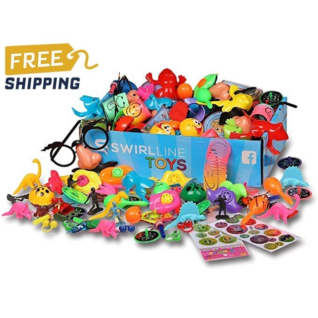 SMALL TOYS 122 PACK Party Favors for Kids Goodie Bags Carnival Prizes
