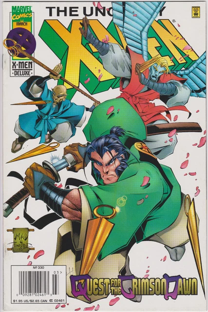 Uncanny X-Men #330, Vol.1, Marvel Comics, High Grade