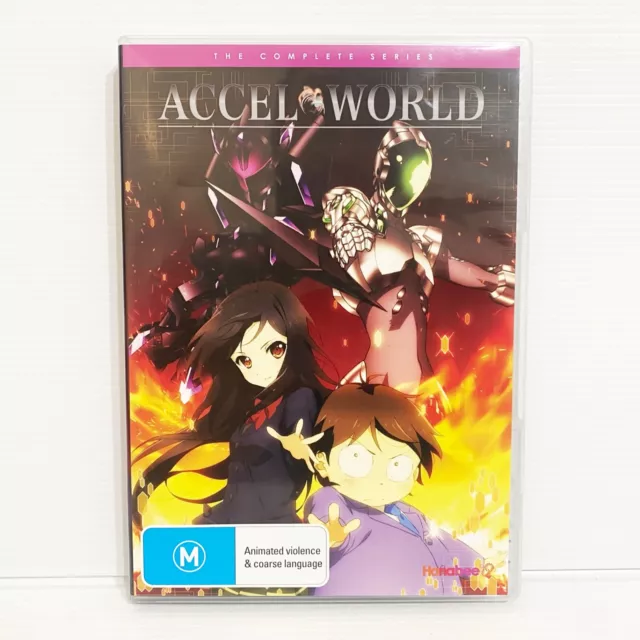 DVD Accel World Ex Ova 1-2 + 8 Specials English Subtitles +TRACKING  Shipping