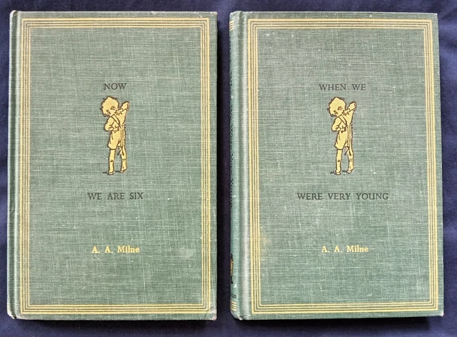 When we were very Young Now we are six A.A. Milne 1961 Dutton and Co.