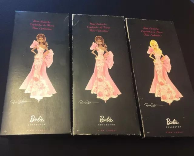 Barbie Collector Pink Label Lot