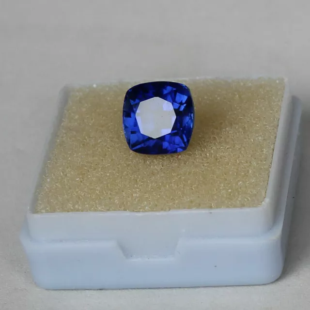 A+ Natural Azul Brillante Zafiro de Cachemira 6.45 Ct Piedra Preciosa... 2