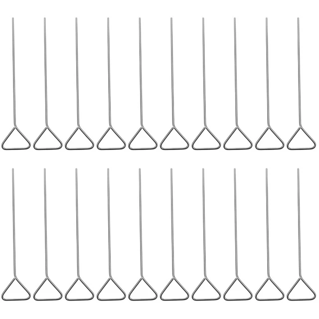 Produktbild von Stonylab Glasverteilstab – 6x160mm, Dreieckig, Borosilikat 3.3, 5 Stück, Hitzebeständig Für Labor