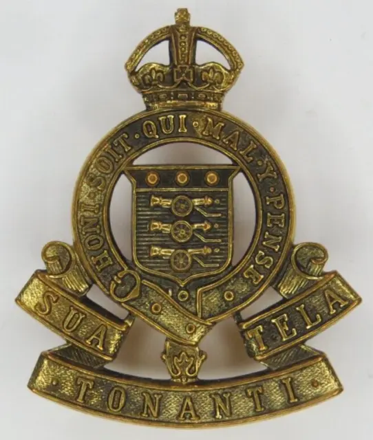 RAOC Royal Army Ordnance Corps Metal Cap Badge British Army KC