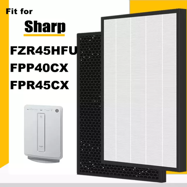 FZ-R45HFU Activated Carbon Hepa Filter for Sharp Air Purifier FP-P40CX FP-R45CX