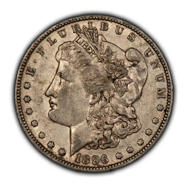 1896-O $1 Morgan Silver Dollar - Luster - XF/AU Semi Key Date - SKU-D5124