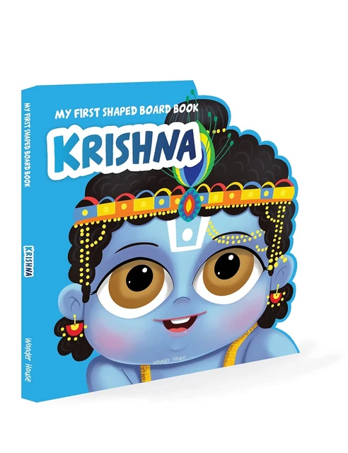 My First Shaped Illustrated Lord Krishna Hindu Mythology (Indian Gods (Hardback)