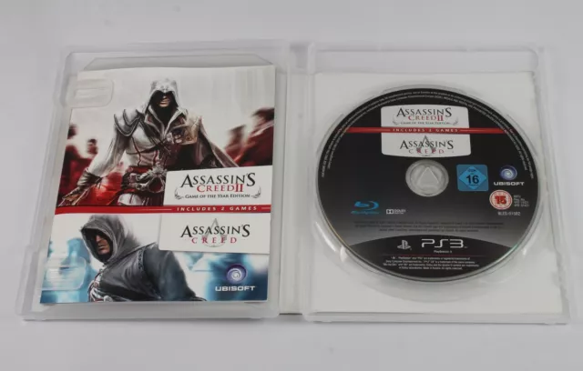 Assassins Creed 1 and 2 Double Pack (PS3) 3