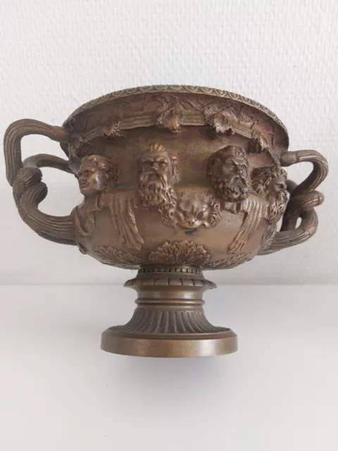 Vase WARWICK  Bronze Antique - XIXÈME