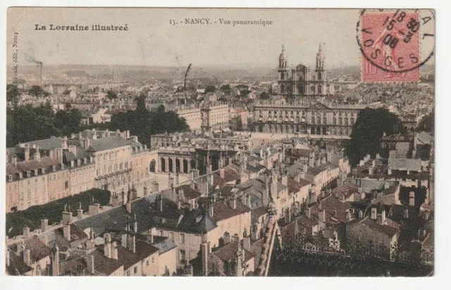 NANCY - Meurthe & Moselle - CPA 54 - panoramic view
