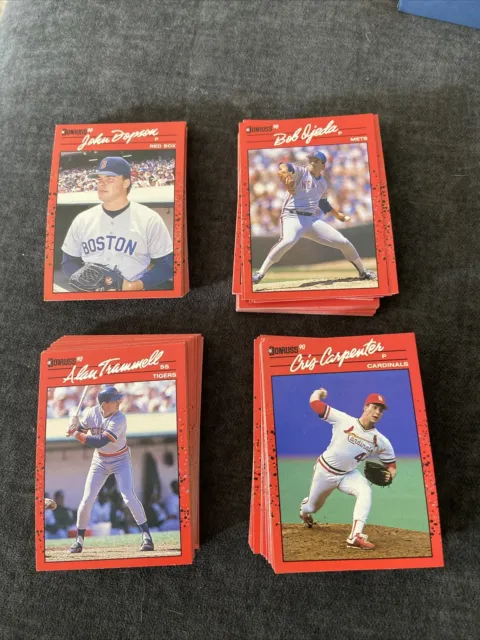 1990 Donruss Baseball Cards | You Pick | Complete Your Set