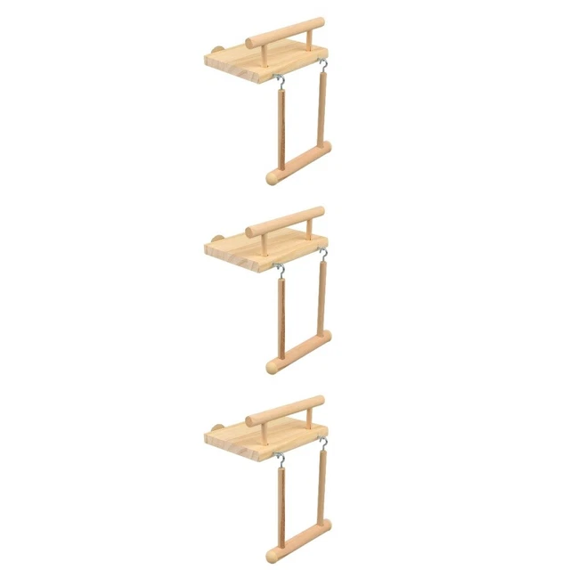 3 PC Vogelkäfigbarsch Vogelkäfige Für Sittiche Schaukel Spielzeug Hamster