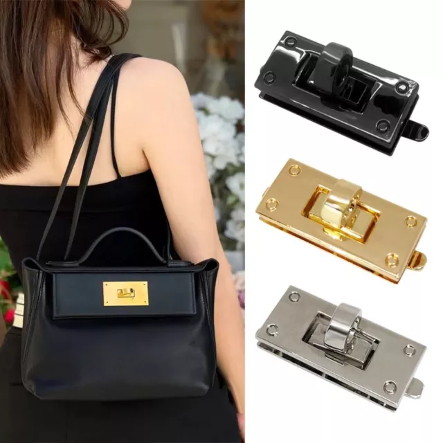 Abbie ge schloss Twist Lock Metall verschluss DIY Handtasche Tasche Geldbörse