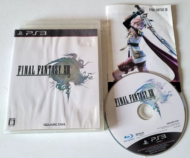 Final fantasy xiii-2 13-2 collector ps3 neuf sous blister - Jeux vidéo