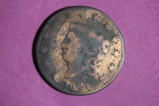 Estate Find 1821- Coronet Head Large Cent #K41902