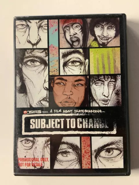 Osiris Subject To Change Skateboarding Dvd