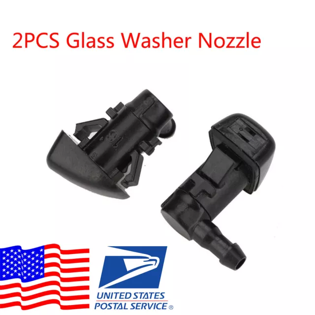 2PCS Car Windshield Washer Nozzle OEM 5182327AA For Chrysler 300 Dodge Charger