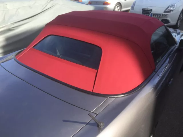 Honda S2000 - New Burgundy Mohair Hood With Heated Glass - 2002 - 2009