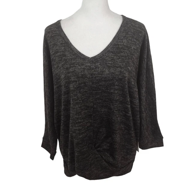 New Cyrus Black Knit Top Size Small