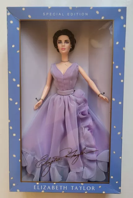 Barbie Elizabeth Taylor White Diamond  Mattel Vintage 90's