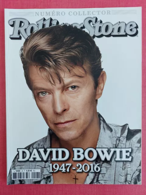 David Bowie Magazine Rolling Stones Collector 2016 .98 pages 1947-2016