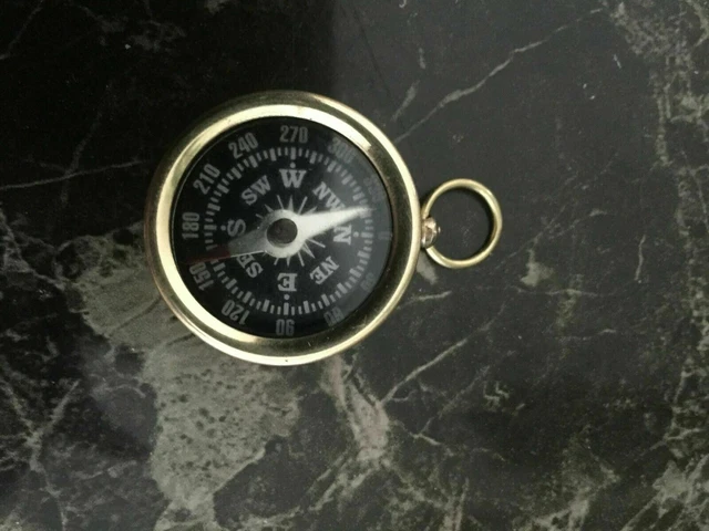 Boussole De Randonnée étanche – Viseur Réglable, Lumineuse, 17 G, Corps Métal + ABS