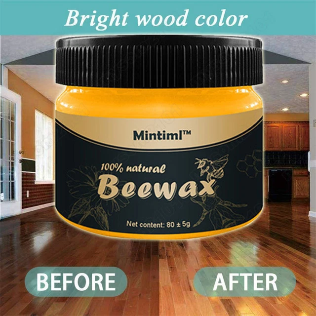 Beeswax Furniture Polish Wood Seasoning Beewax Natural Wood Wax Traditional US