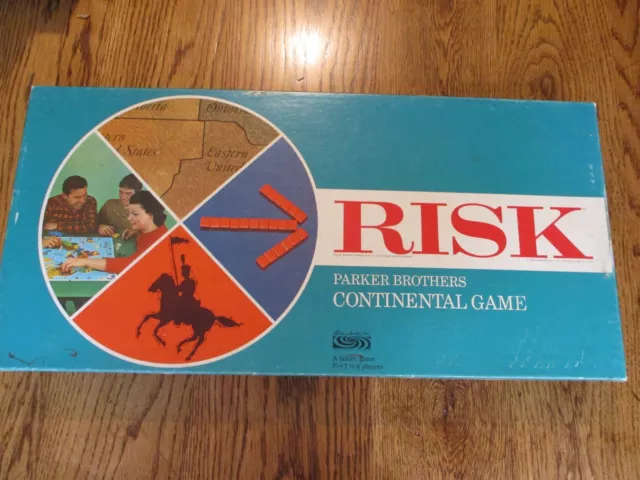 VINTAGE RISK PARKER brothers board game 1960's complete $19.99 - PicClick