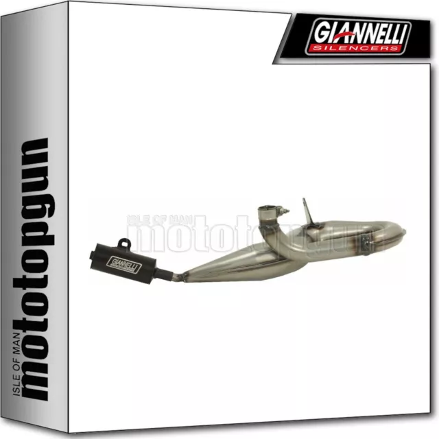 Giannelli Full System Exhaust Open Piaggio Vespa 125 Px