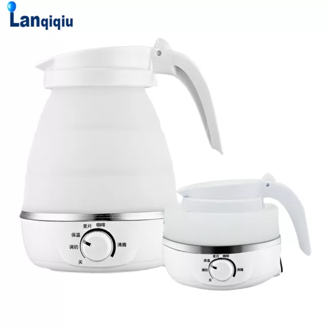 Portable Collapsible Electric Kettle Hot Water Boiler For Travel Tea Kettle