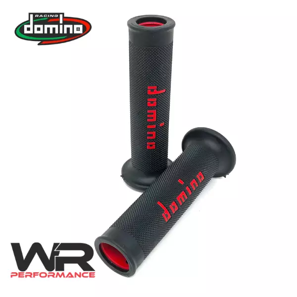 Domino Handlebar Grips Red/Black for Yamaha YZF600R Thundercat