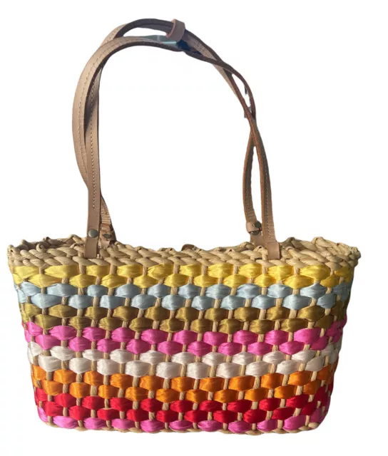 Serpui Marie Bag purse woven basket handbag 3