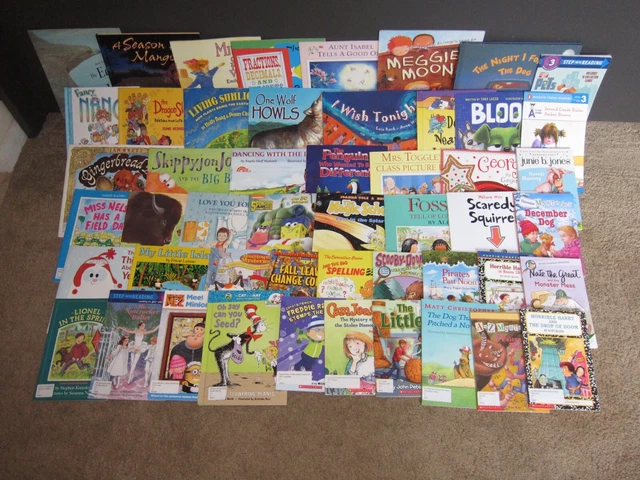 50 AR Accelerated Reader Titles - Reading Levels 2.7 - 3.7  Labeled & Ready!