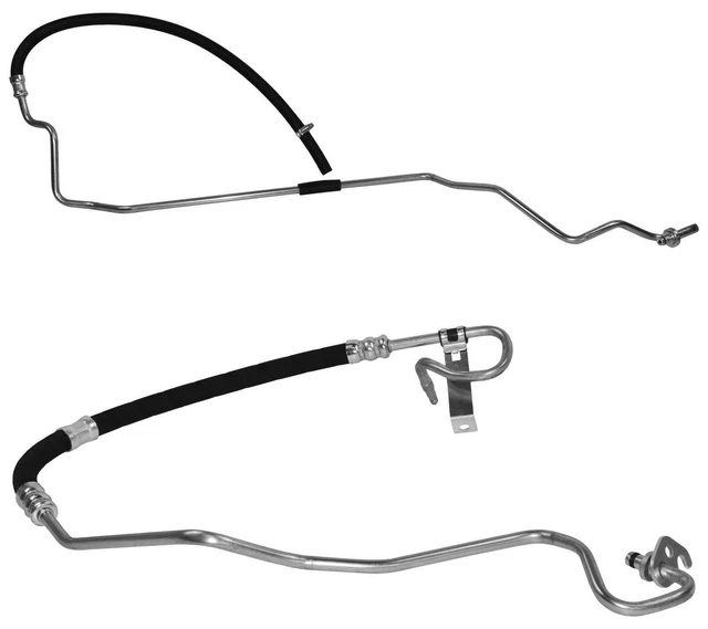 thumbnail image 2 of High & Low Pressure Power Steering Pipe Set For Ford Transit Custom 2.2 Diesel FWD 2013+ – 1722808, 6742740, 1865714 2 of 5