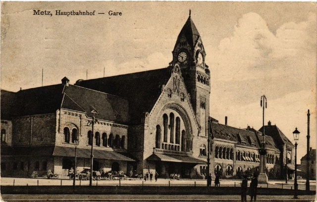 CPA AK METZ Central Station - Station (473802)