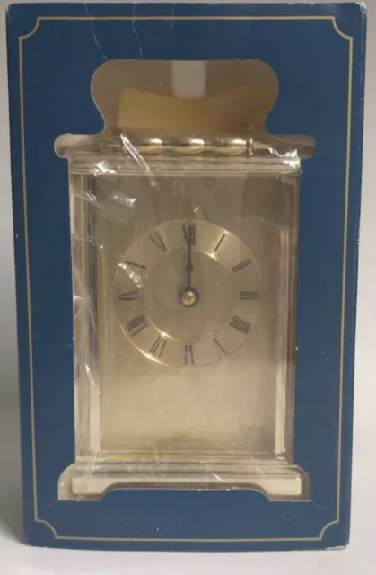 Vintage Acctim Mantel Carriage Clock With Original Box