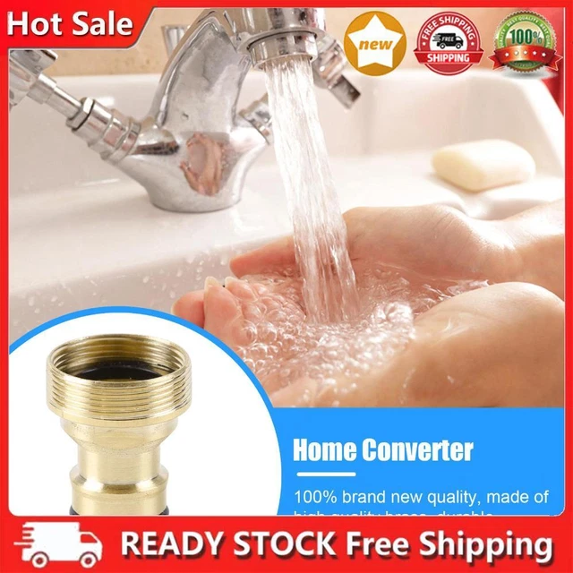 3pcs Kitchen Taps Connector Solid Universal Taps Practical Garden Watering Tools
