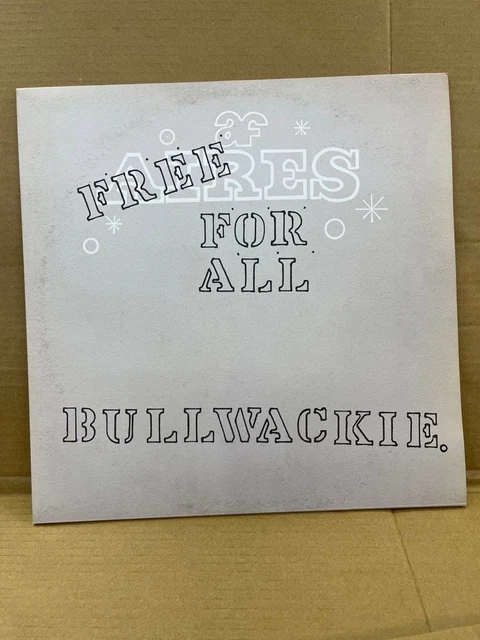 BULLWACKIE ALL STARS Free For All LP Vinyl Dub 2007 Excelente
