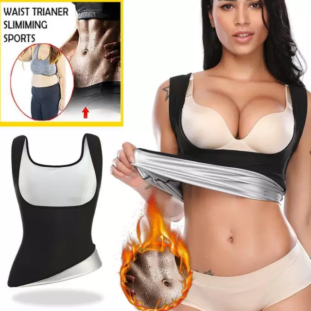 Hot Sweat Sauna Body Shaper Women Slimming Vest Thermo Neoprene Waist  Trainer