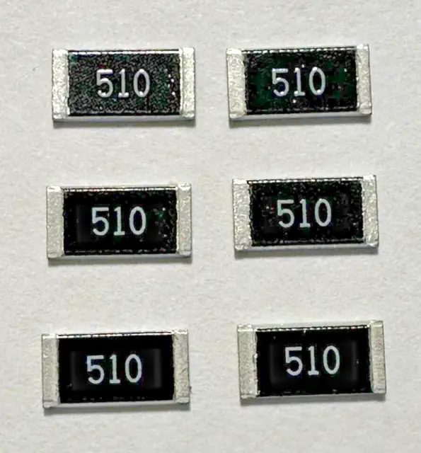 51 ohm (510) Resistor chip 1W 5% 2512 SMD for Ford/Toyota overhead console # 149