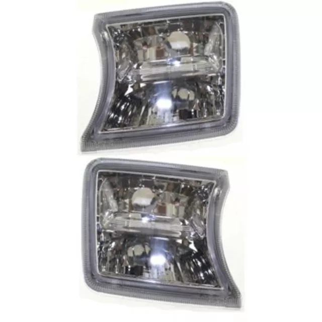 For Toyota Prius Turn Signal Light 2010 2011 Driver & Passenger Pair Clear Lens