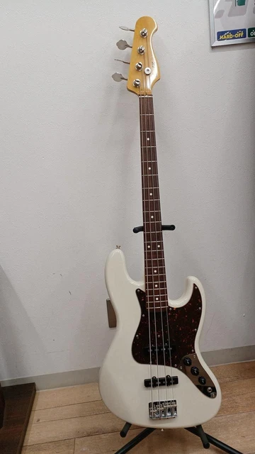 Chitarra elettrica collo basso 20fret 34 pollici acero palissandro tastiera giallo lucido vernice