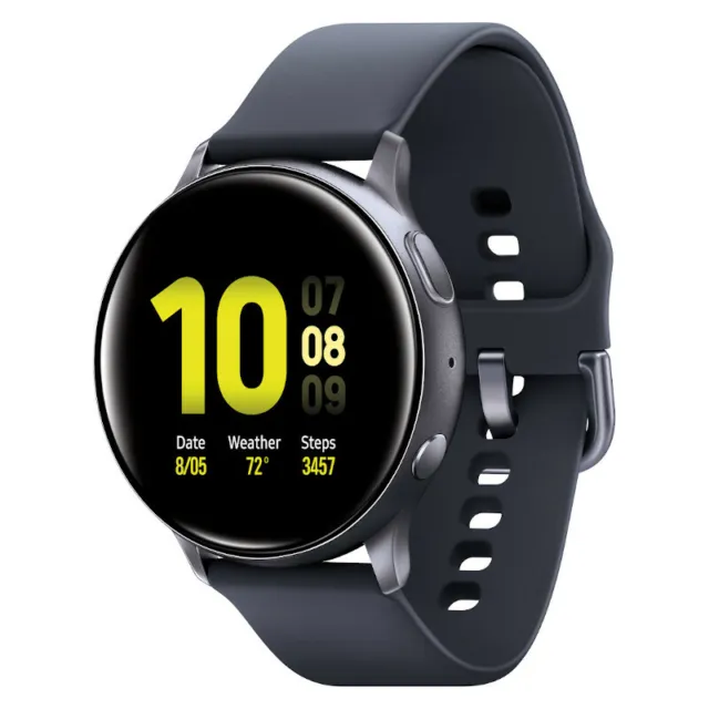 Samsung Galaxy Watch Active2 - 40mm Black Aluminium, Black Sport - Excellent