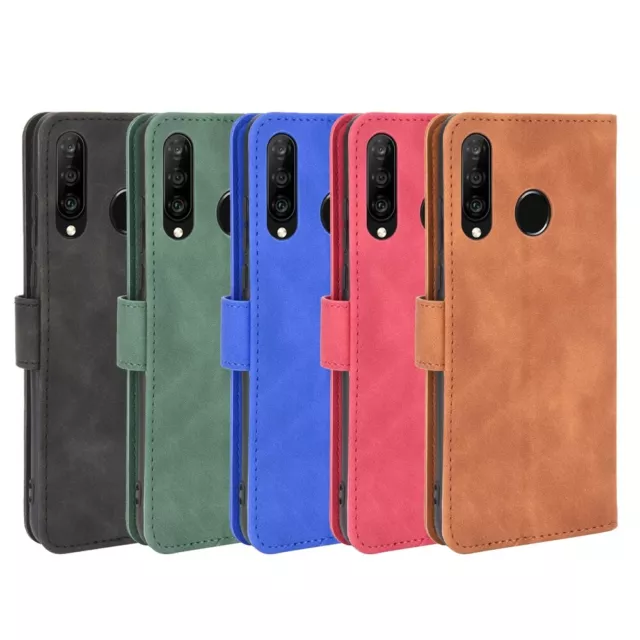 Caso Para huawei P30 LITE NEW EDITION Cover Libro Soporte + Película Vidrio 9h