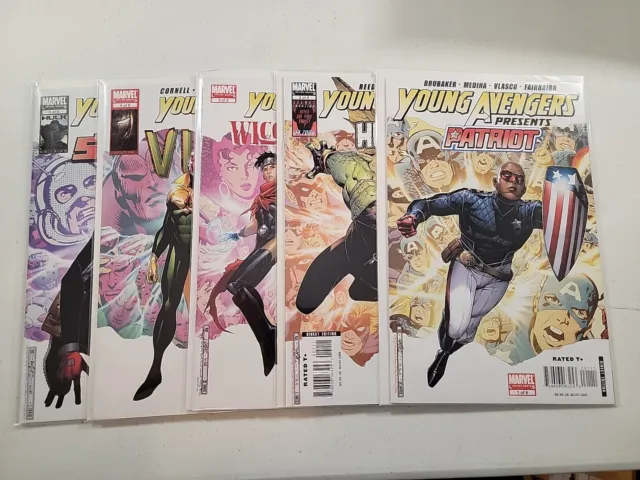 YOUNG AVENGERS PRESENTS Issues 1, 2, 3, 4, 5 of 6 MARVEL COMICS  2008